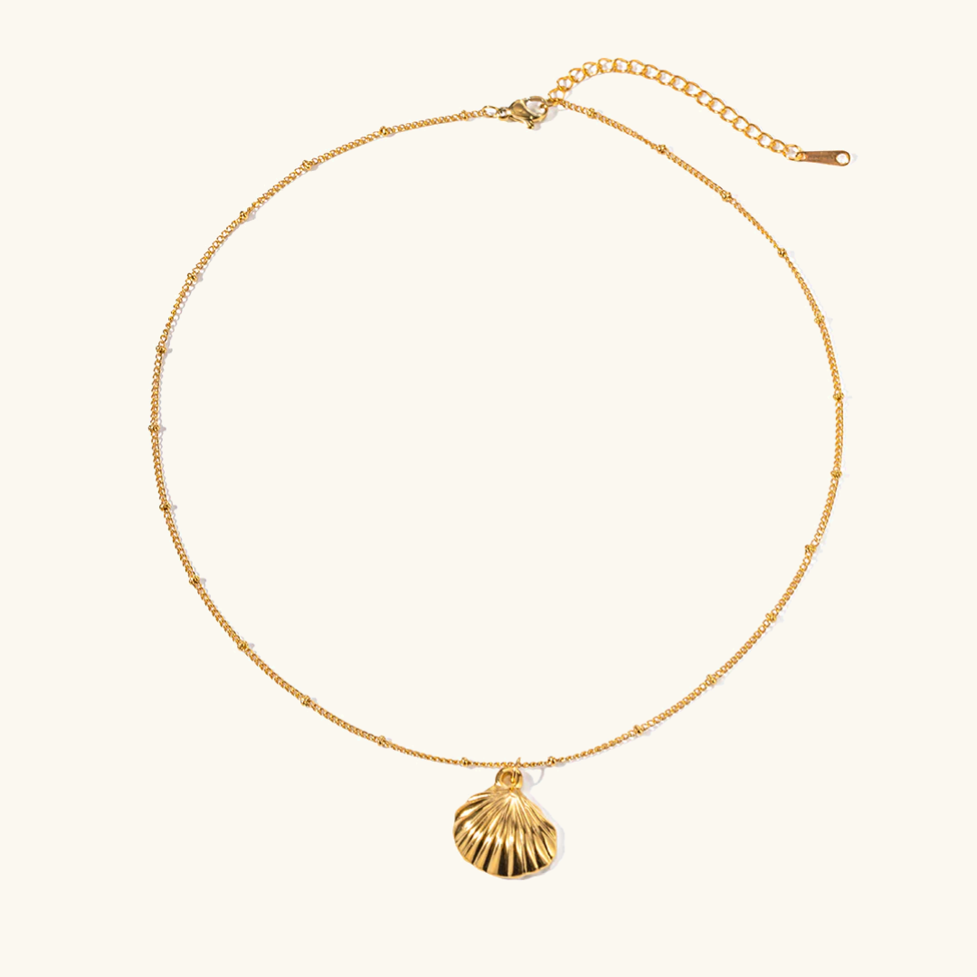 Seaside Serenity Gold Necklace