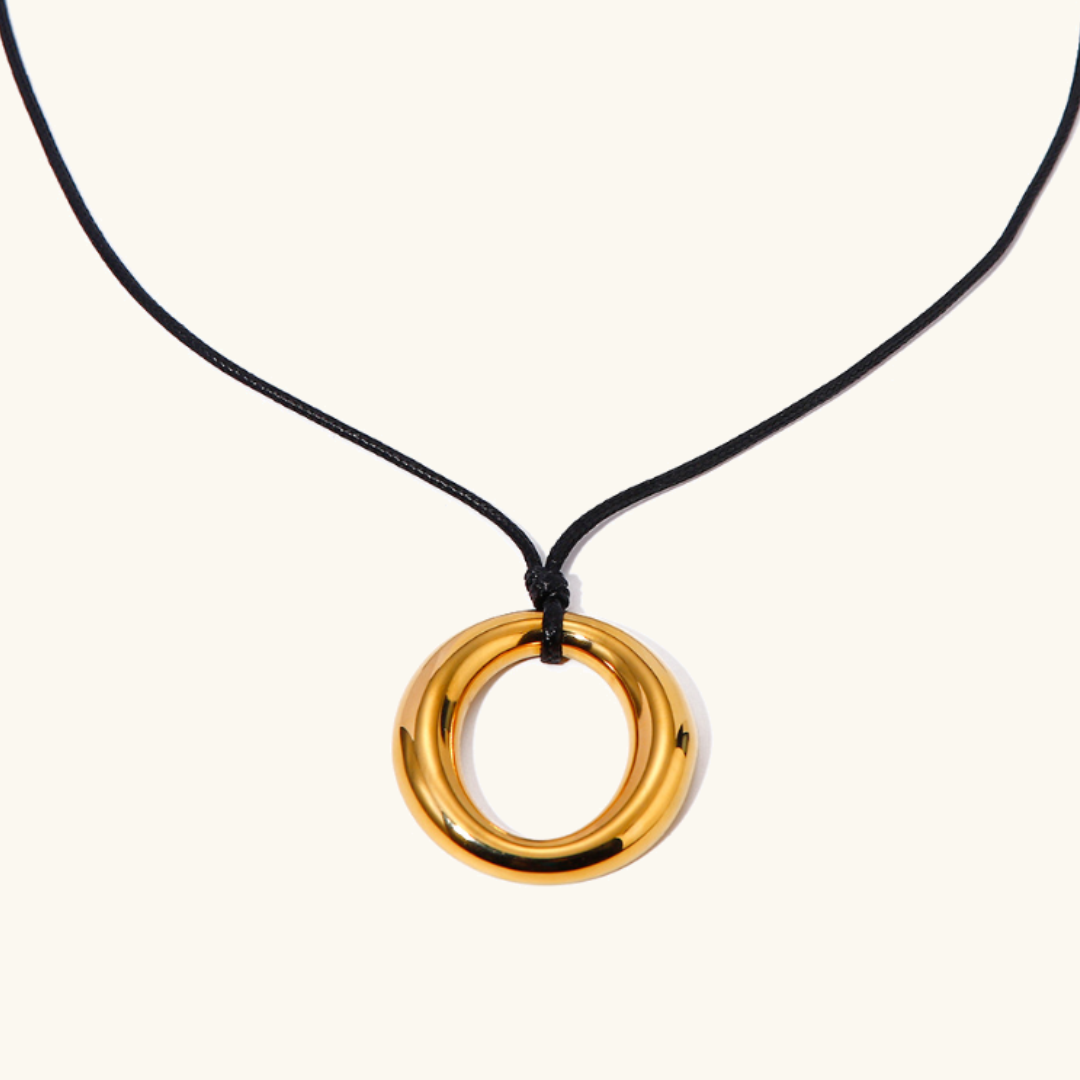 Golden Orbit Necklace