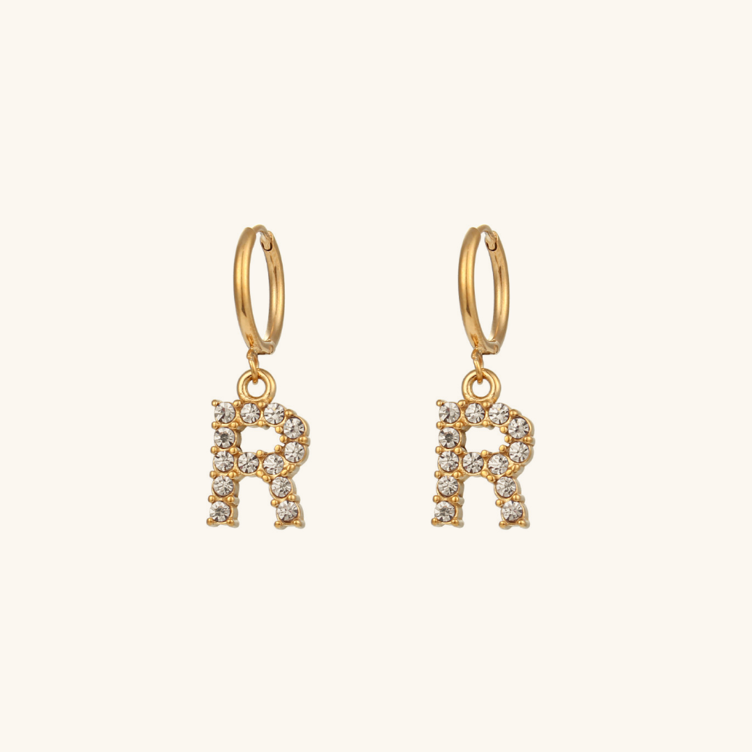 Bespoke Initial Charm Earrings