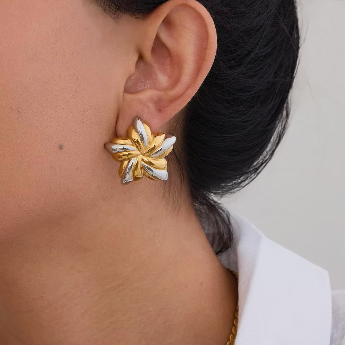 Golden Celestial Studs