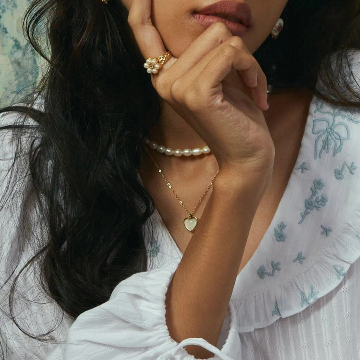 Ethereal Pearl Bloom Ring