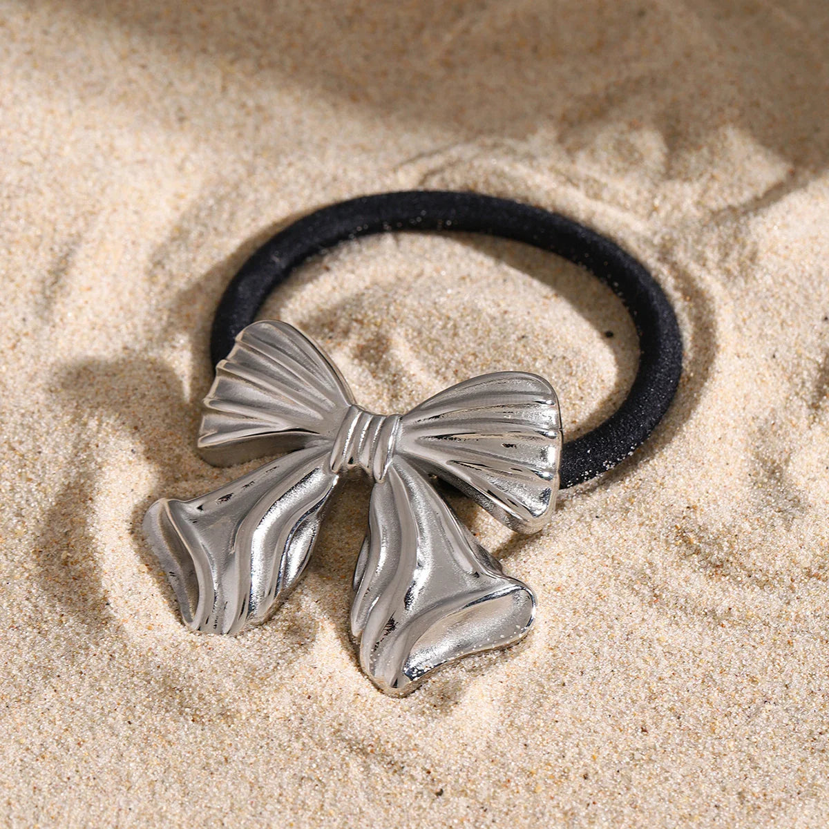 Golden Bow Hair Cuff