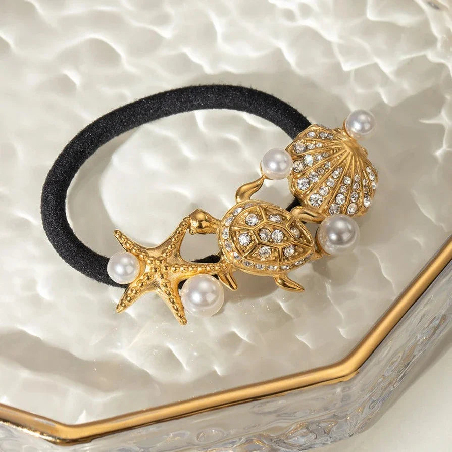 Coastal Starfish Hair Cuff