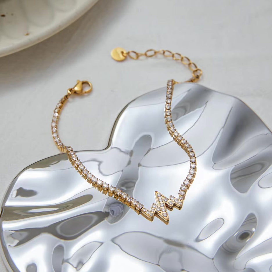 Annette Heartbeat Diamond Bracelet