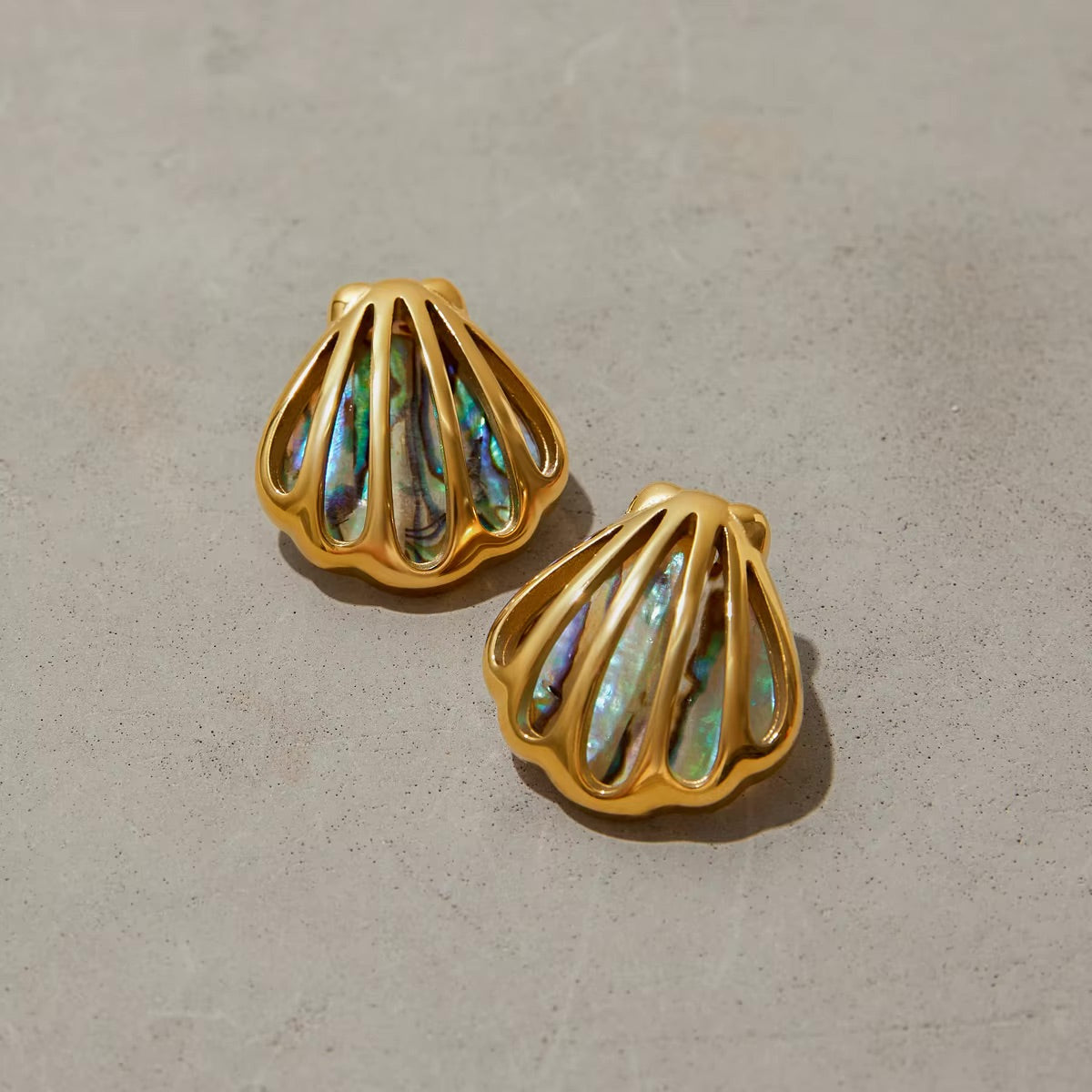 Oceanic Nautilus Earrings