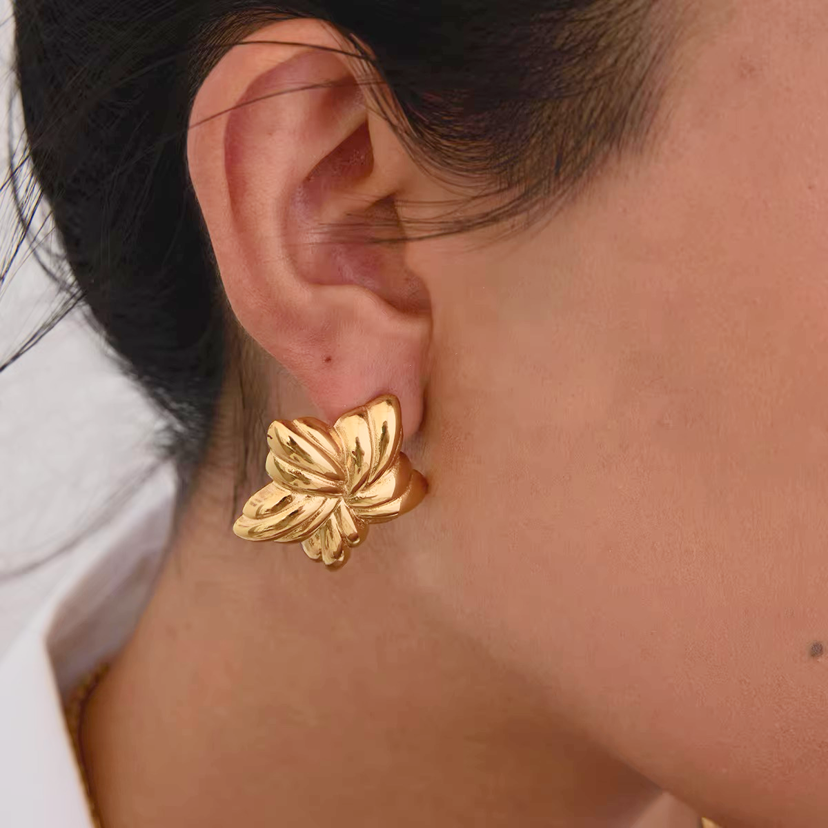 Golden Celestial Studs