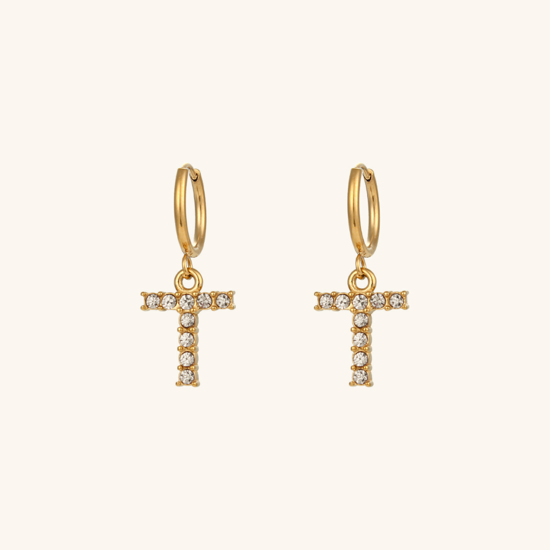 Bespoke Initial Charm Earrings