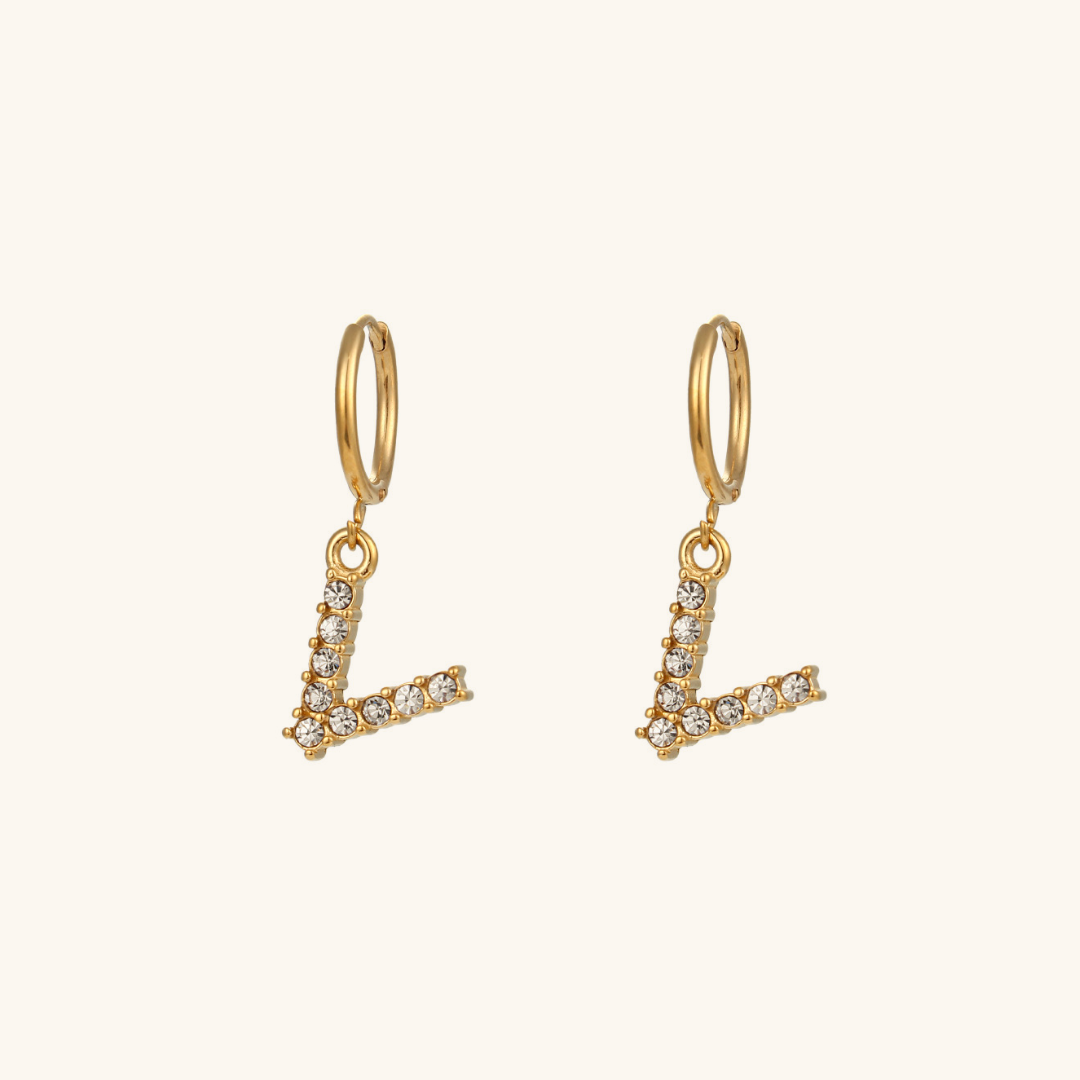 Bespoke Initial Charm Earrings