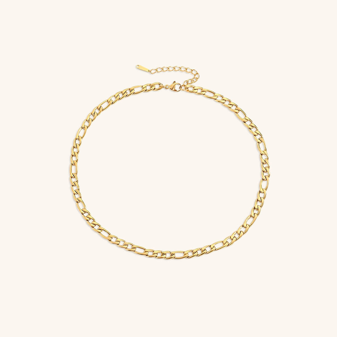 Elegant Woven Gold Chain