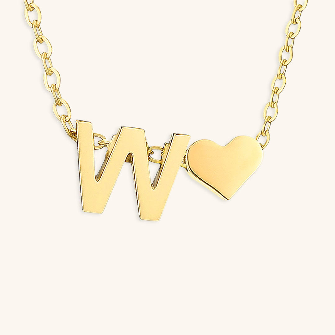 Personalized Initial Gold Necklace
