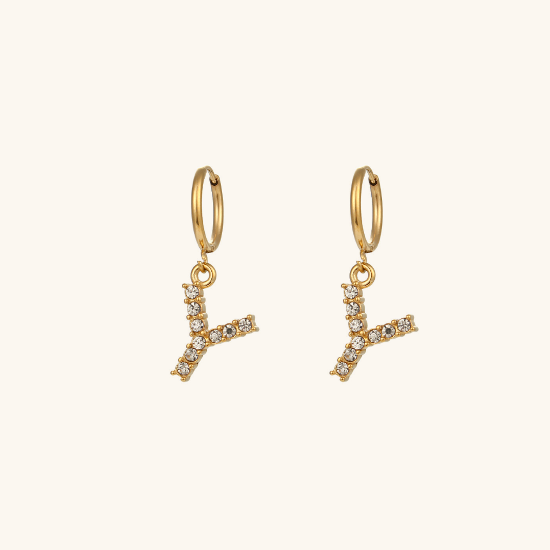 Bespoke Initial Charm Earrings