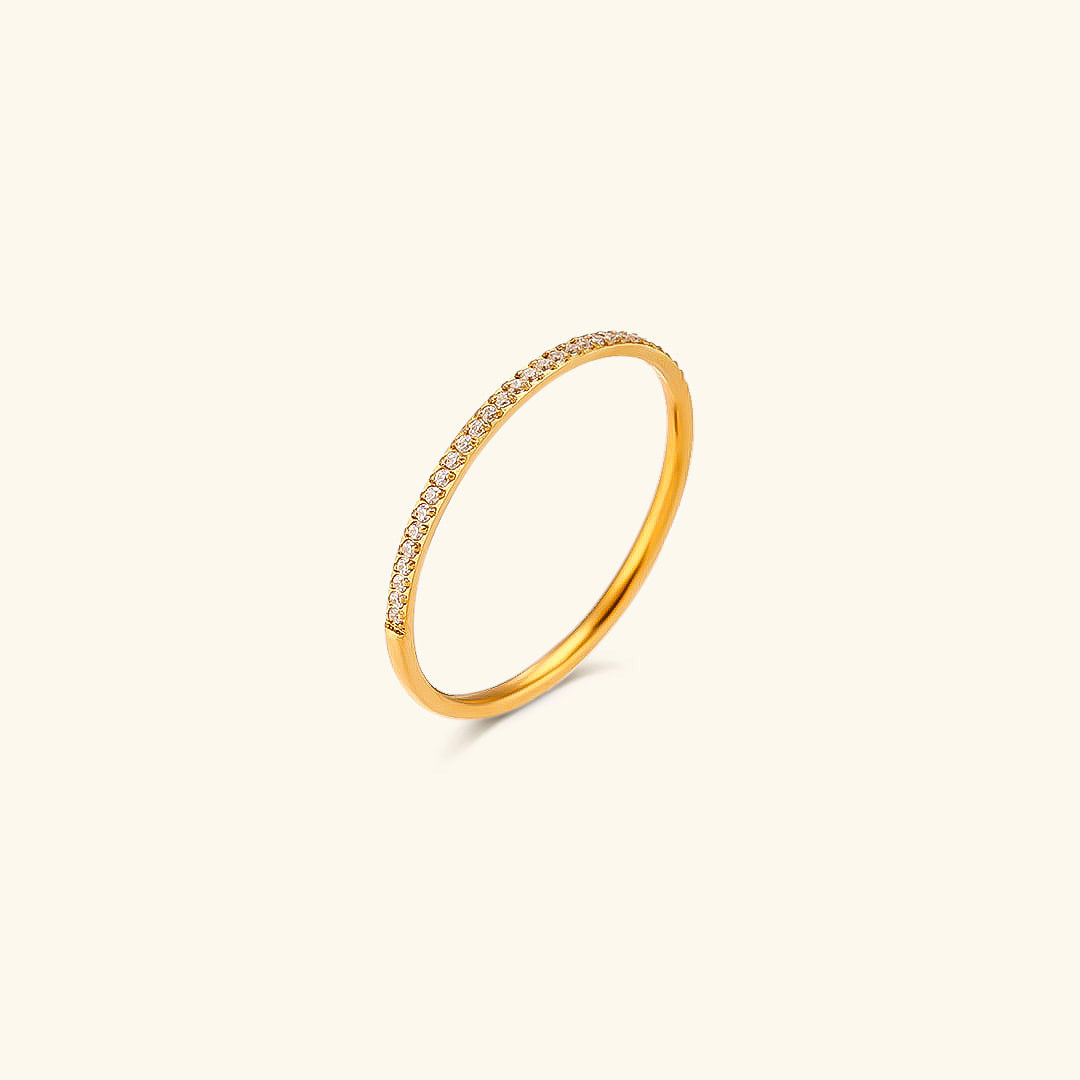 Sparkling Nova Gold Ring