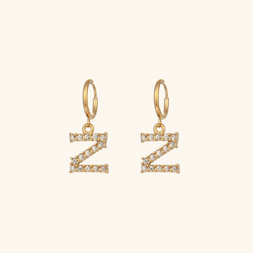 Bespoke Initial Charm Earrings