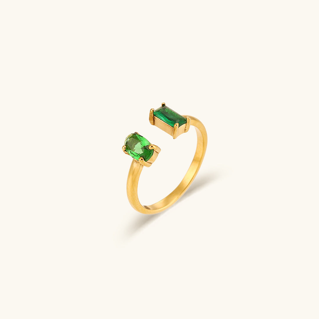 Luminous Gemstone Ring