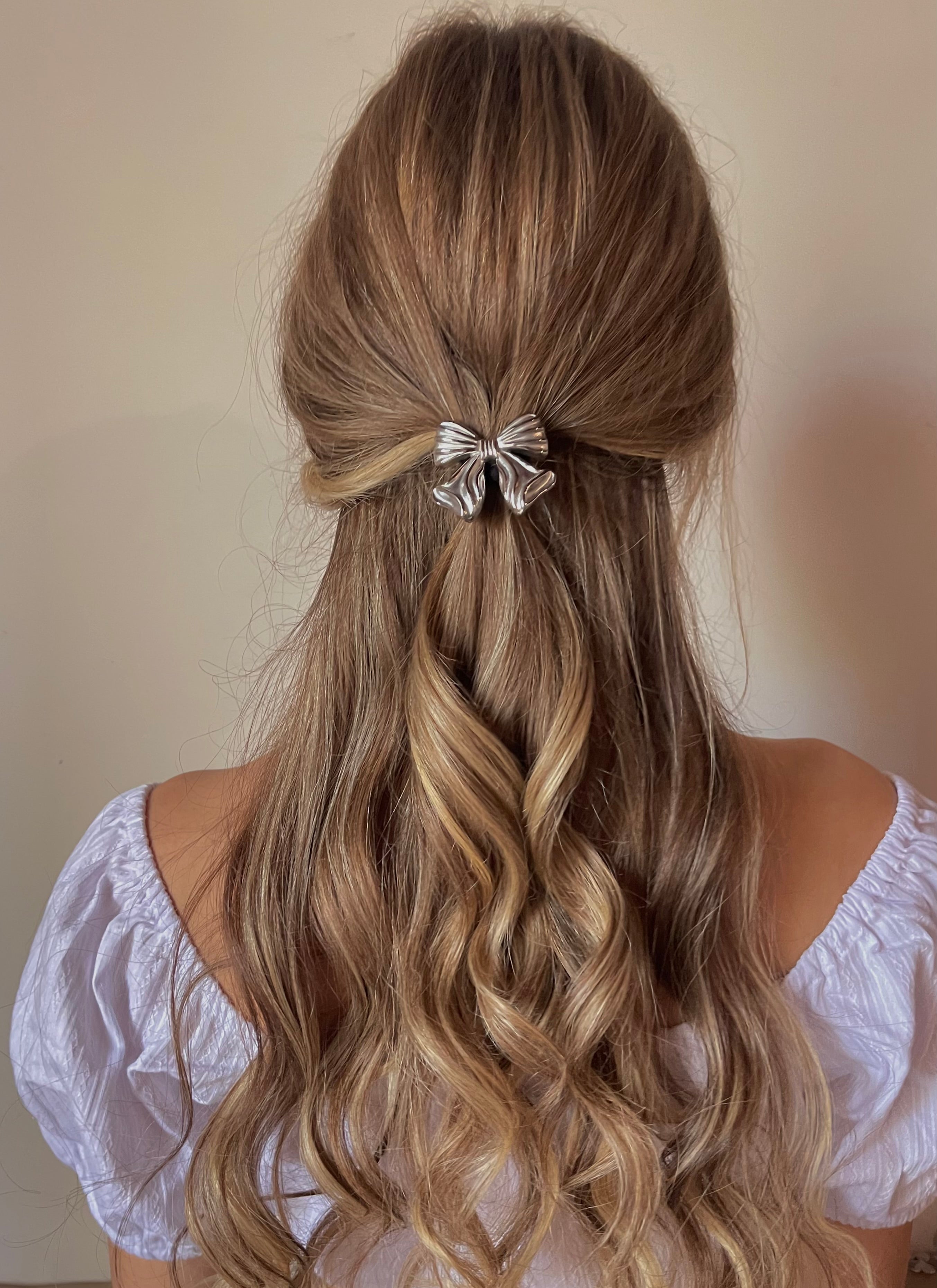 Golden Bow Hair Cuff