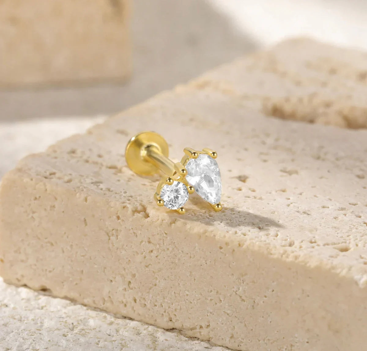 Kate Diamond Stud Earring