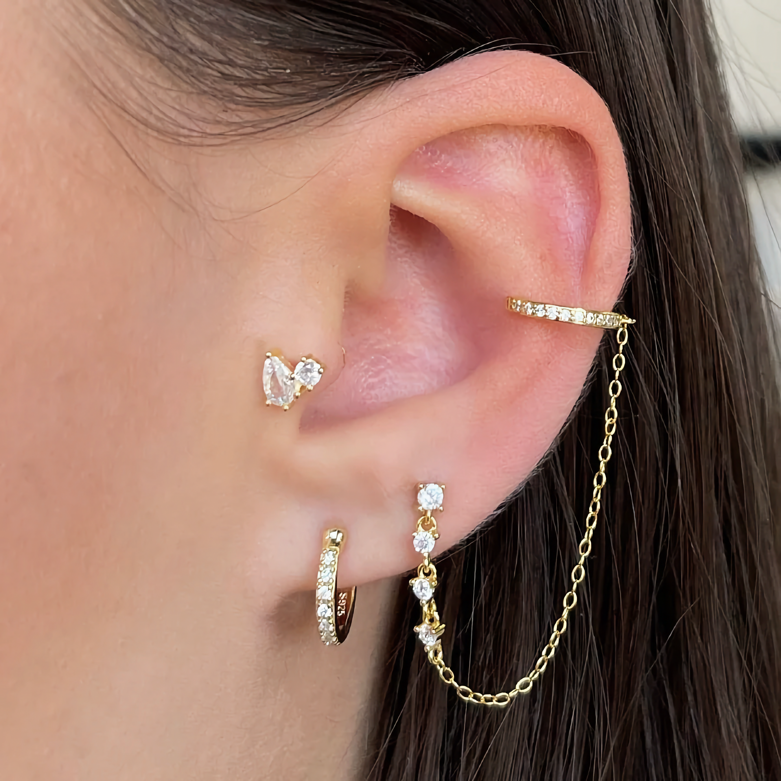 Kate Diamond Stud Earring