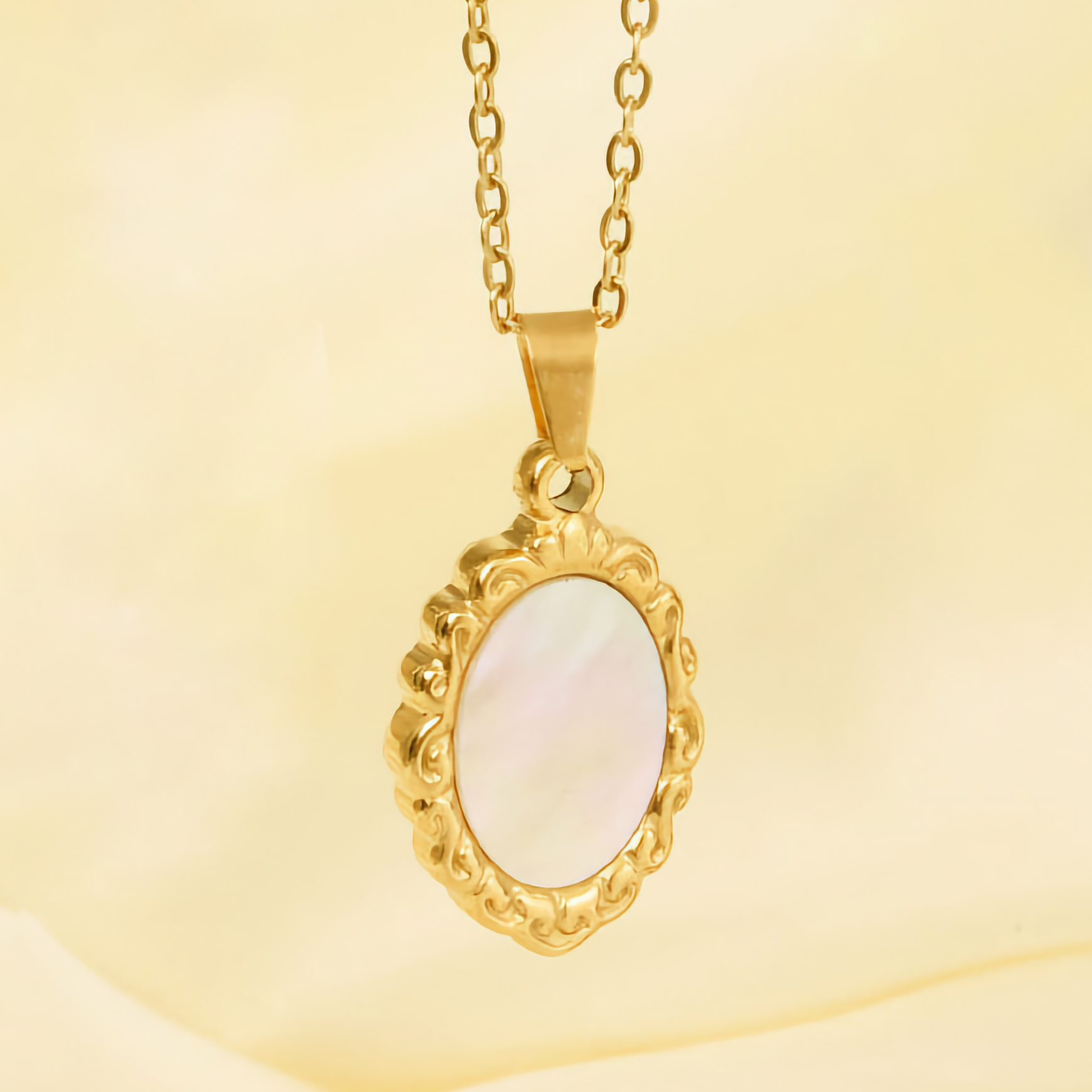 Luminous Pearl Radiance Pendant